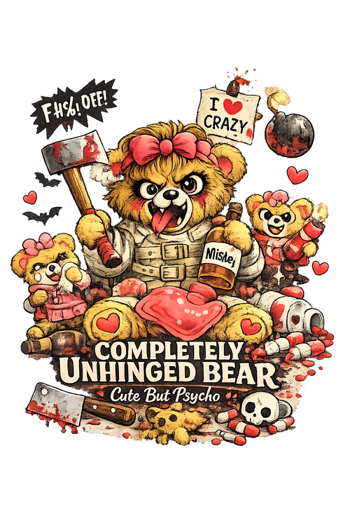 Completely Unhinged Bear
